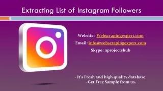 extracting list of instagram followers