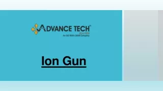 Buy  Ion Gun - Advance Tech 