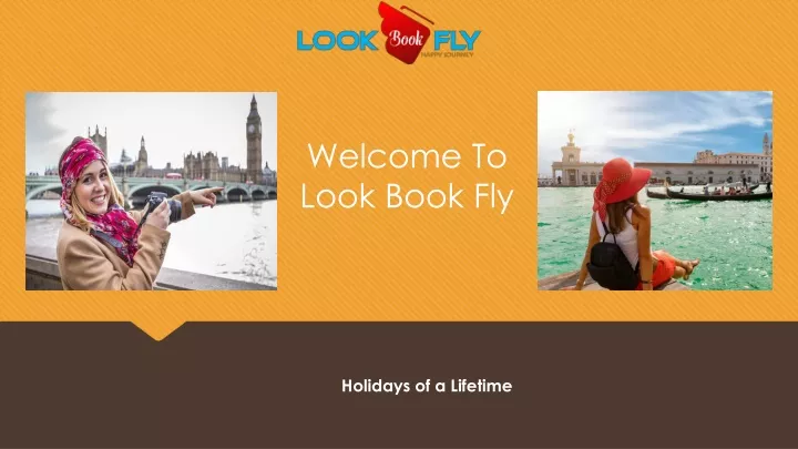 welcome to look book fly