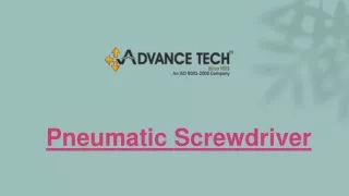 Choose  Pneumatic Screwdriver
