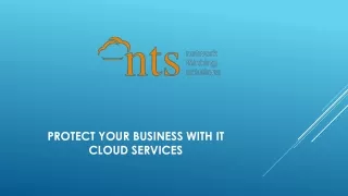 Protect Your Business with IT Cloud Services
