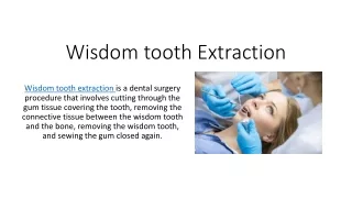 Wisdom tooth Extraction pdf 2