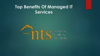 Top benefits of Managed IT Services
