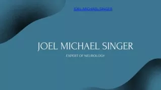 Joel Michael Singer | Best Neurosurgeon