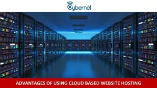 advantages of using cloud based website hosting