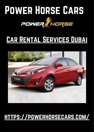 Car Rental Services Dubai | Power Horse Cars
