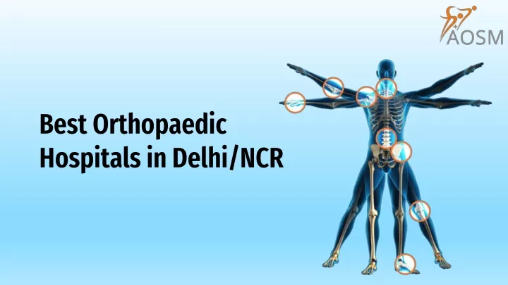 best orthopaedic hospitals in delhi ncr