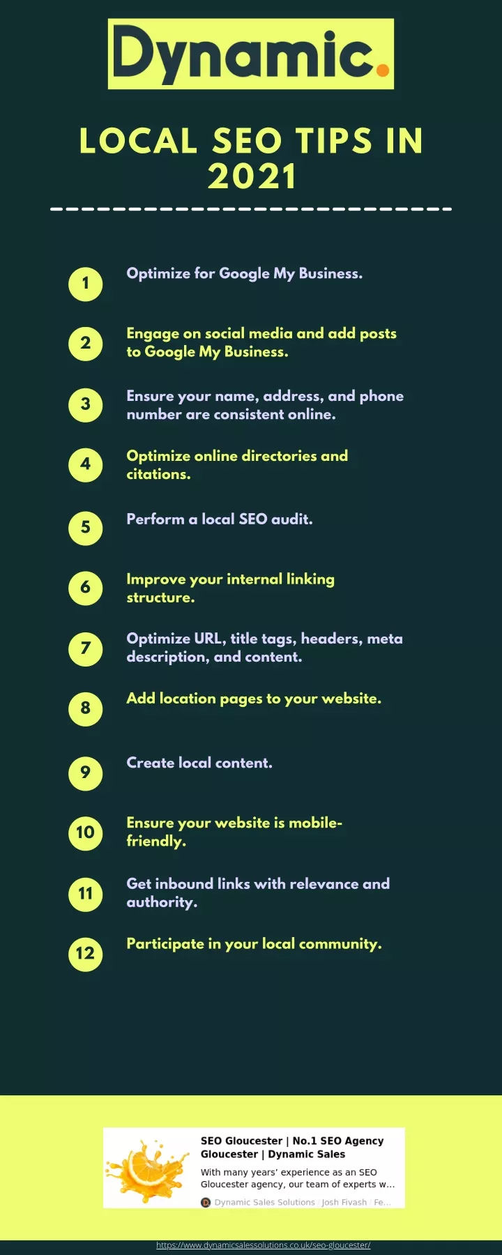 local seo tips in 2021