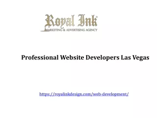professional website developers las vegas