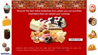 discover the best online bakeshop from where