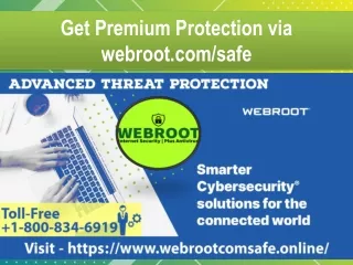 Protection via webroot com safe