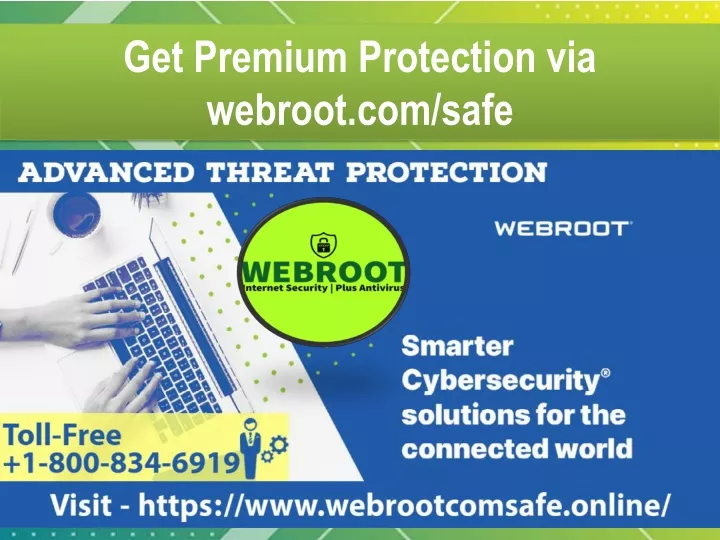 get premium protection via webroot com safe