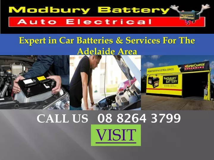 expert in car batteries services for the adelaide