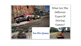 What Are The Different Types Of Driving Games?