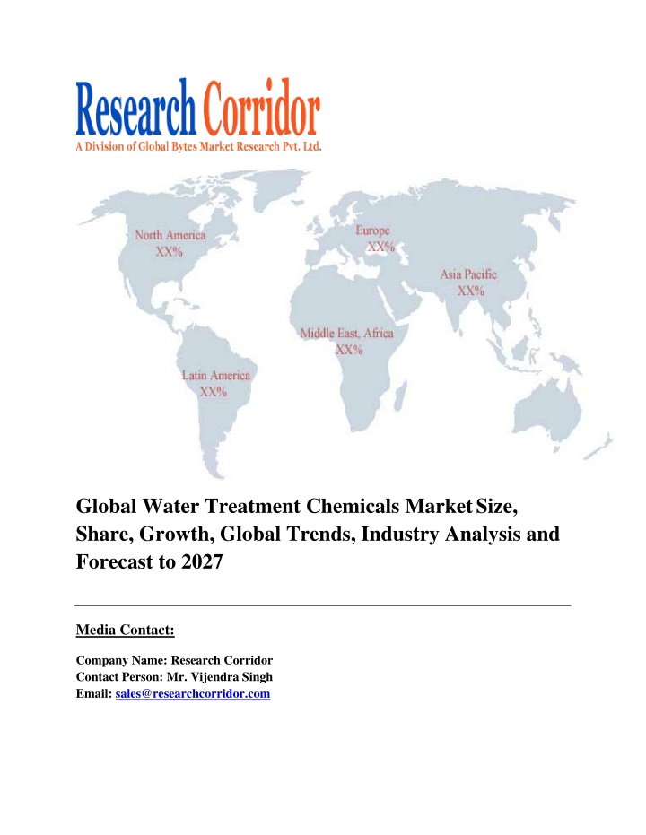 global water treatment chemicals market size