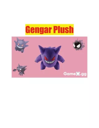 Gengar Plush