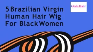 Why Transparent Lace Wigs Human Hair Is A Great Choice?
