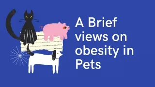 A Brief views on obesity in Pets