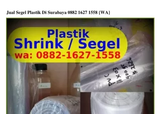 Jual Segel Plastik Di Surabaya O882•lᏮ2ᜪ•l558(whatsApp)
