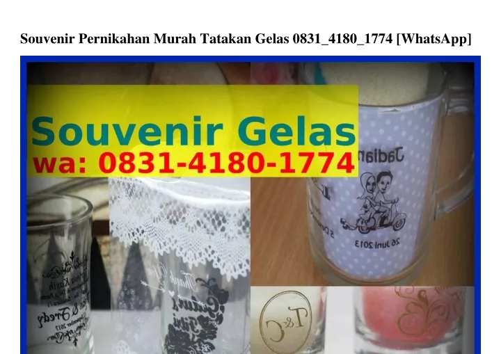 Ppt Souvenir Pernikahan Murah Tatakan Gelas ౦8ᣮi·4i8౦·i774wa Powerpoint Presentation Id 8124