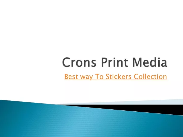 crons print media
