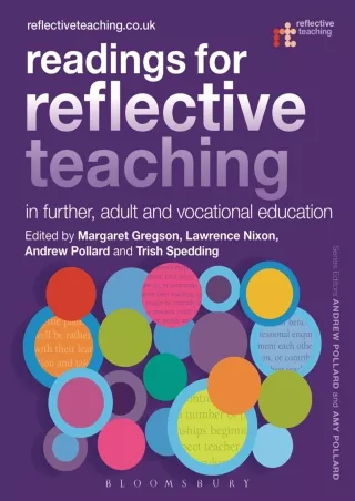 EPUB Readings for Reflective Teaching in Further Adult and Vocational Education