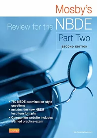 EBOOK Mosby s Review for the NBDE Part II Mosby s Review for the Nbde Part 2