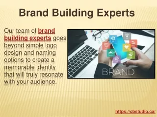 Brand Building Experts
