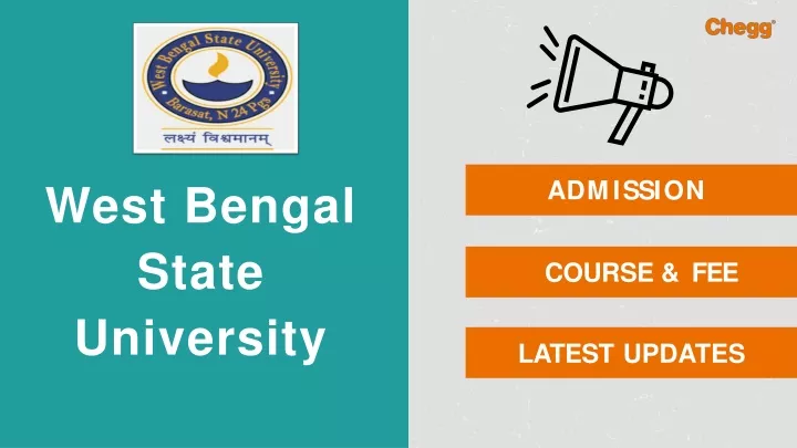 west bengal state university