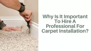 why is it important to hire a professional