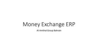 Money Exchange ERP  ppt
