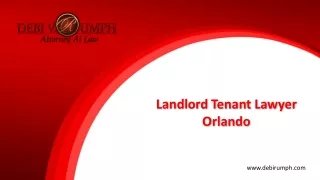 Landlord Tenant Lawyer Orlando