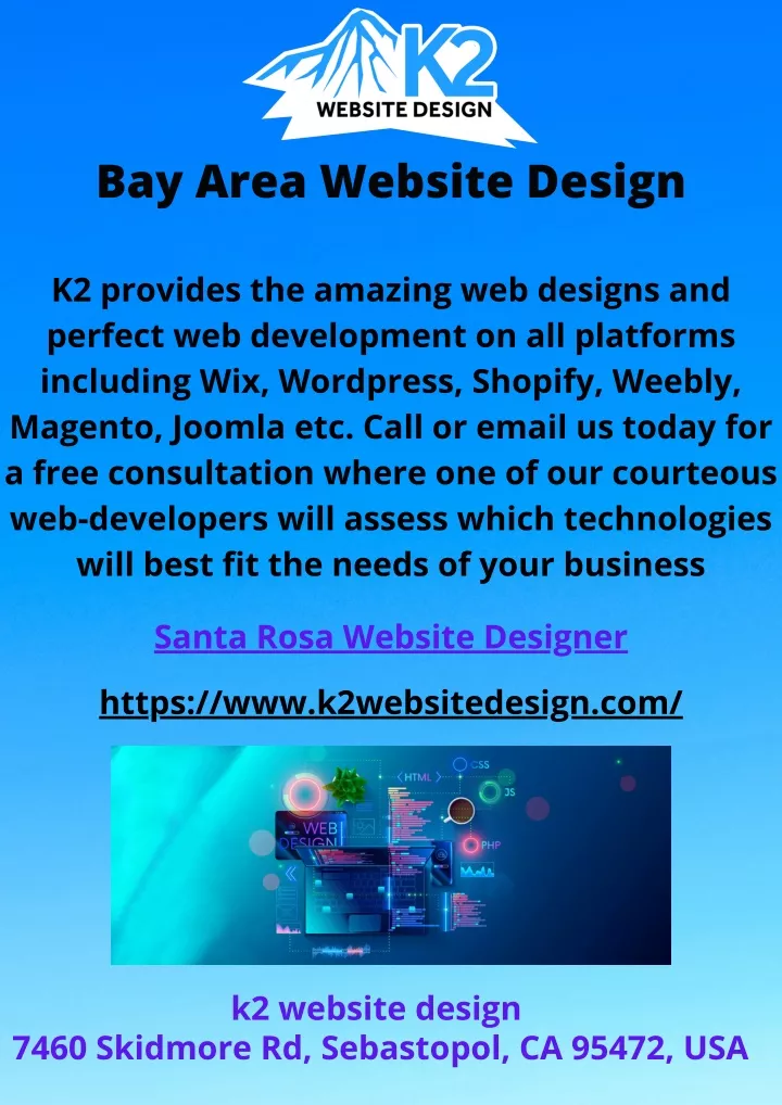 bay area website design