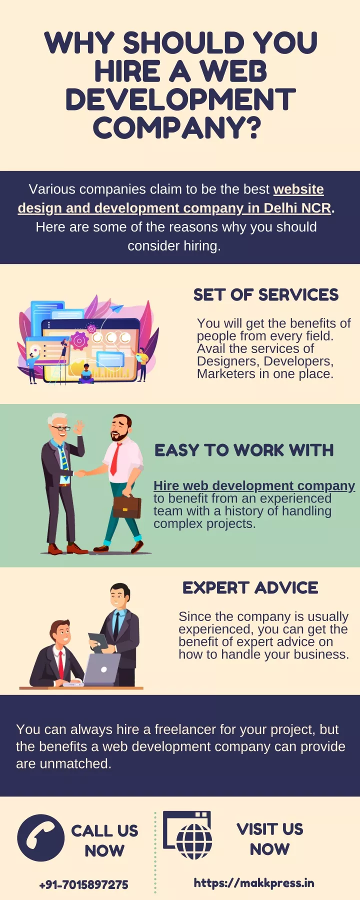 why should you hire a web development company