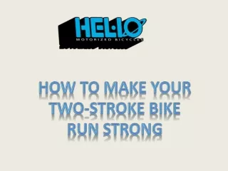 Buy Top Quality 2 Stroke Bike Kit