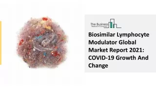 biosimilar lymphocyte modulator global market