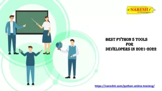 Best Python 5 Tools Developers in 2021