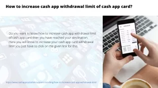How to increase cash app withdrawal limit of cash app card