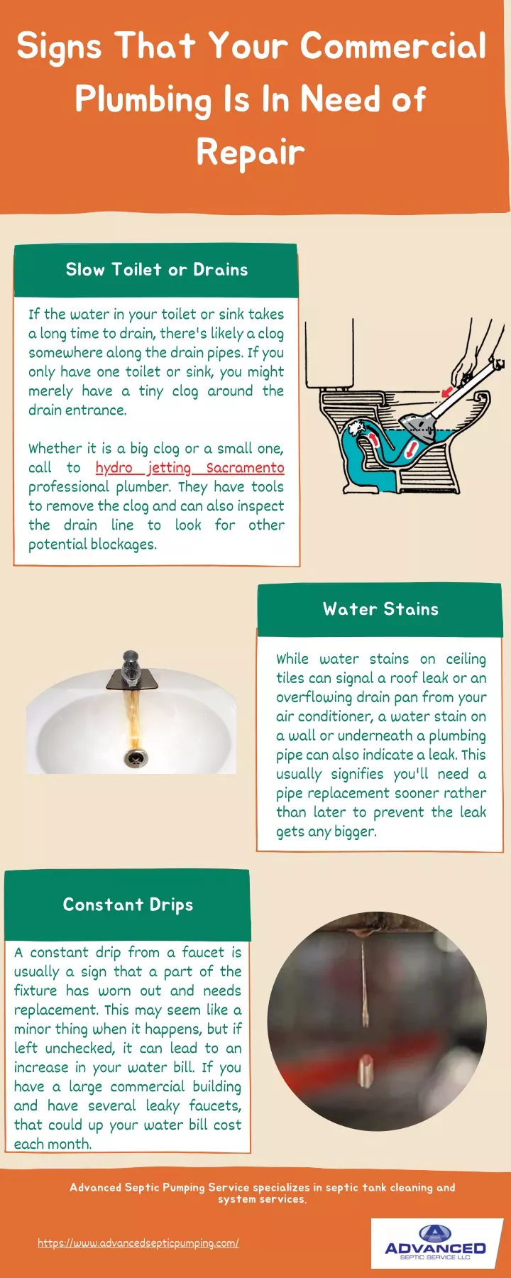 signs that your commercial plumbing is in need