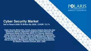 cyber security market set to reach 269 76 billion by 2026 cagr 13 1