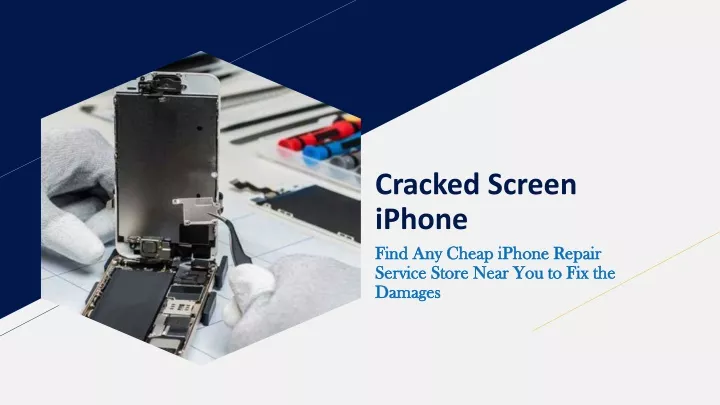 cracked screen iphone
