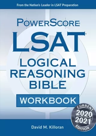 READ The PowerScore LSAT Logical Reasoning Bible Workbook Powerscore Test