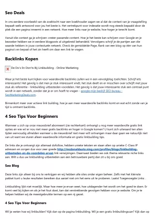 Marketing Blog