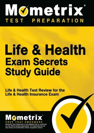 EBOOK Life  Health Exam Secrets Study Guide Life  Health Test Review for the