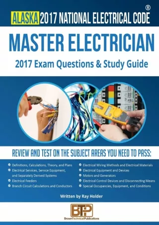 DOWNLOAD Alaska 2017 Master Electrician Study Guide