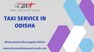 Taxi Service in Odisha, India 2021