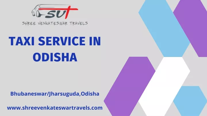taxi service in odisha