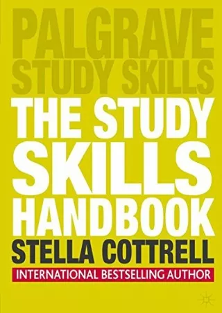 EBOOK The Study Skills Handbook Palgrave Study Skills