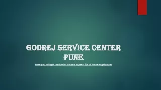 Godrej Service Center Pune