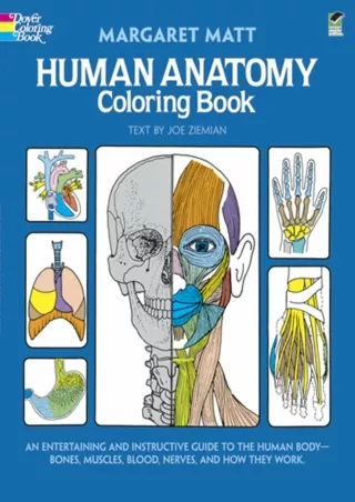 EBOOK Human Anatomy Coloring Book an Entertaining and Instructive Guide to the